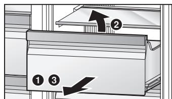 PANASONIC NR-BS53VX3 - Eis-/Wasserspender-Ablaufplatte und Wasserschale - 2