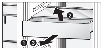 PANASONIC NR-BS53VX3 - Eis-/Wasserspender-Ablaufplatte und Wasserschale - 5
