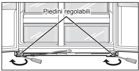 PANASONIC NR-BS53VX3 - Fissaggio del frigorifero - 1