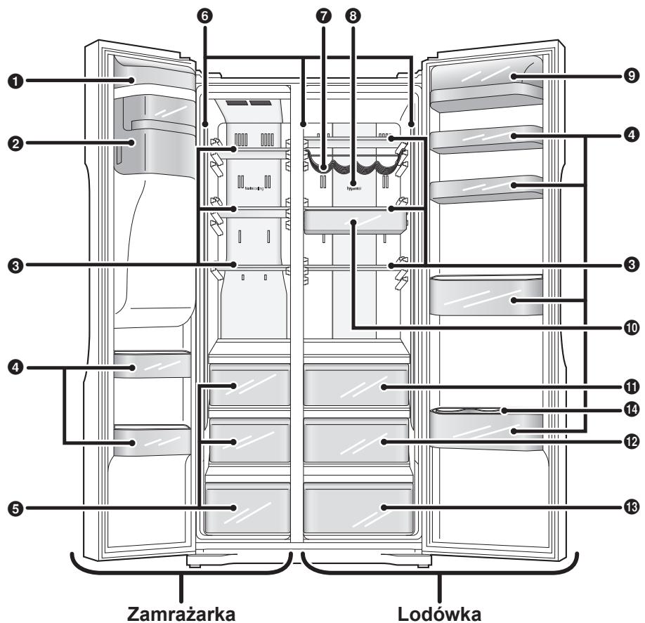 PANASONIC NR-BS53VX3 - Wntagrze i przechowywana zywność - 1