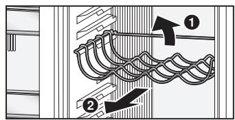 PANASONIC NR-BS53VX3 - Waterafvloeiplaat en wateropvangbak van de ijsbediener/ waterkraan - 4