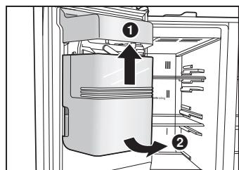 PANASONIC NR-BS53VX3 - Eis-/Wasserspender-Ablaufplatte und Wasserschale - 6