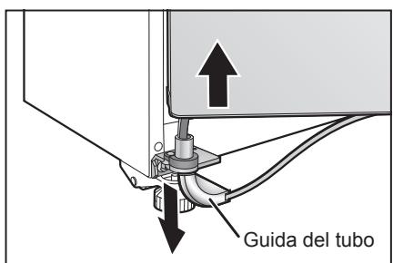 PANASONIC NR-BS53VX3 - Rimuovere la guida del tubo, quando rimuovere la porta. - 2