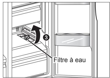 PANASONIC NR-BS53VX3 - Remplacement du filtré - 2