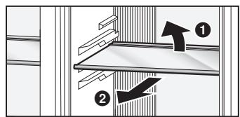 PANASONIC NR-BS53VX3 - Płtyka ociekowa i tacka na wode Dozownika lodu/wody - 1