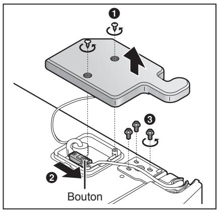 PANASONIC NR-BS53VX3 - Deposez la porte. - 1