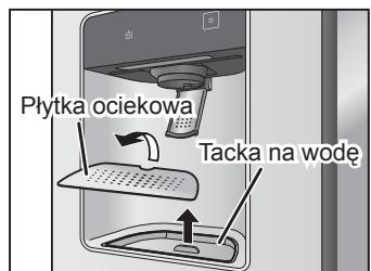 PANASONIC NR-BS53VX3 - Płtyka ociekowa i tacka na wode Dozownika lodu/wody - 7
