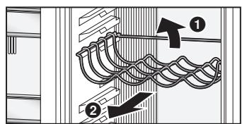 PANASONIC NR-BS53VX3 - Piastra di scarico e cassetta dell'acqua del dispenser di ghiaccio/acqua - 4
