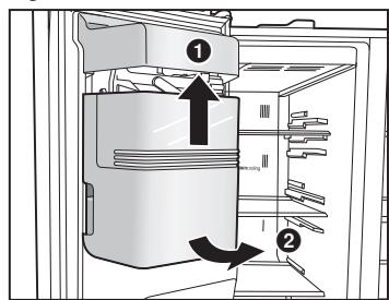 PANASONIC NR-BS53VX3 - When the icebox can not be installed correctly - 1