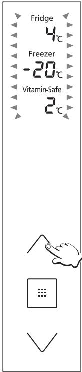 PANASONIC NR-BS53VX3 - Ajuste de la temperatura - 2