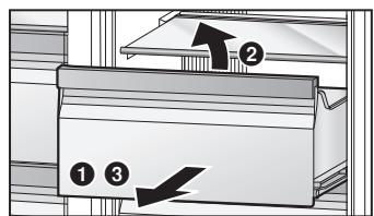 PANASONIC NR-BS53VX3 - Waterafvloeiplaat en wateropvangbak van de ijsbediener/ waterkraan - 2