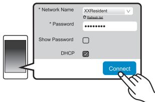 PANASONIC SC-HC1020EG - Informazioni sulla pagina di impostazione della rete: - 2