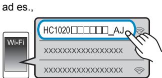 PANASONIC SC-HC1020EG - Metodo 2: Utilizzo di un browser Internet - 2