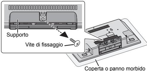 PANASONIC SC-HC1020EG - Svitare la vite di fissaggio nella parte posteriori dell'unità. - 1