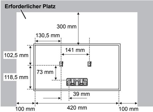 PANASONIC SC-HC1040EG - Schalten Sie vor der Montage das Gerät aus und trennen Sie das Netzkabel von der Stromversorgung. - 6