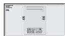 PANASONIC SC-HC1040EG - Accessoires pour le montage mural - 3