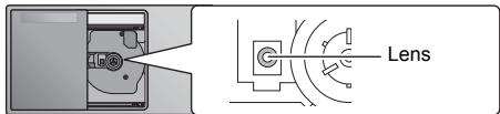 PANASONIC SC-HC1040EG - Onderhoud van de lens - 1