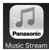 PANASONIC SC-HC1040EG - Verwendung der App "Panasonic Music Streaming" - 1