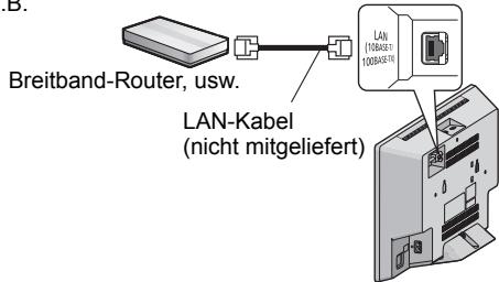 PANASONIC SC-HC1040EG - VerwendeneinesLAN-Kabels - 1