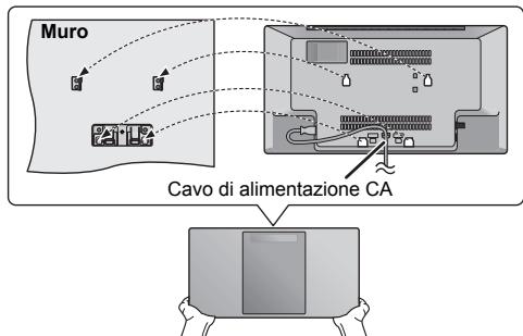 PANASONIC SC-HC1040EG - Fissare l'unita. - 1