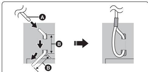 PANASONIC SC-HC1040EG - Instructies voor de muurmontage - 3