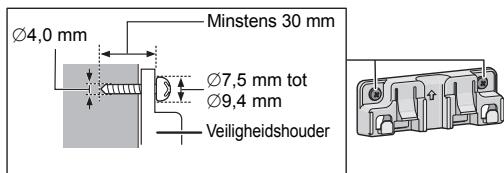 PANASONIC SC-HC1040EG - Instructies voor de muurmontage - 8