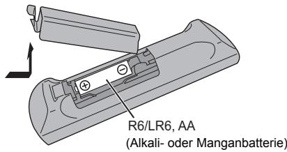 PANASONIC SC-HC1040EG - Verwendung der Fernbedienung - 1
