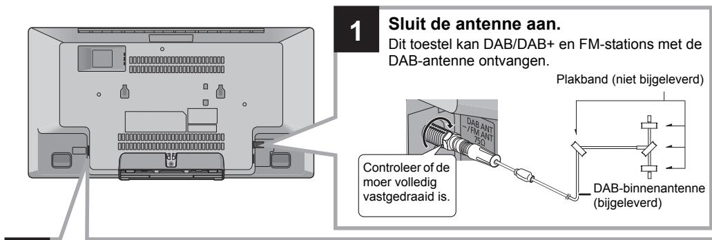 PANASONIC SC-HC1040EG - Aansluitingen - 1