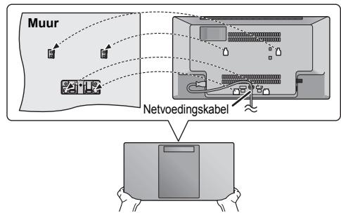 PANASONIC SC-HC400EG - Instructies voor de muurmontage - 9