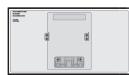PANASONIC SC-HC400EG - Gabarit de perçage - 1