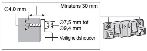 PANASONIC SC-HC400EG - Instructies voor de muurmontage - 8