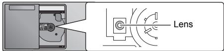 PANASONIC SC-HC400EG - Onderhoud van de lens - 1