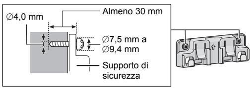 PANASONIC SC-HC400EG - A Cordoncino anticaduta (non in dotazione) Piegare due volte il cavo alla punta,eparando ciascuna estremita di 45^ e 5 mm e insertire nei fori. - 4