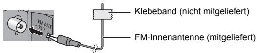 PANASONIC SC-HC400EG - Schlieben Sie die Antenne an. - 2