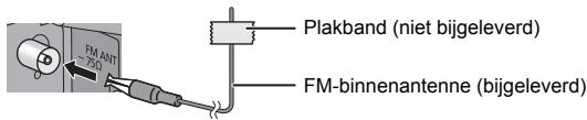 PANASONIC SC-HC400EG - Sluit de antennae aan. - 2