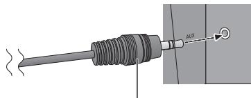 PANASONIC SC-NE1 - Connect an external music device (for AUX mode). - 1
