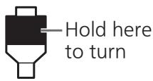 PANASONIC SL-1200GEG - Free the tone arm from the arm rest and adjust horizontal balance by turning the balance weight. - 1