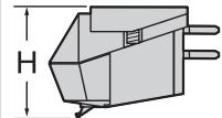 PANASONIC SL-1200GEG - Stellen Sie die Höhe mit dem Tonarmhöhen-Einsteller ein. - 1