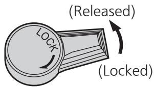 PANASONIC SL-1200GEG - Release the arm lock. - 1