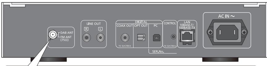 PANASONIC STC700DE - Antenna connection - 1