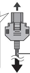 PANASONIC STC700DE - Connexion du câble d'alimentation secteur - 4