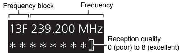 PANASONIC STC700DE - DAB signal quality - 1