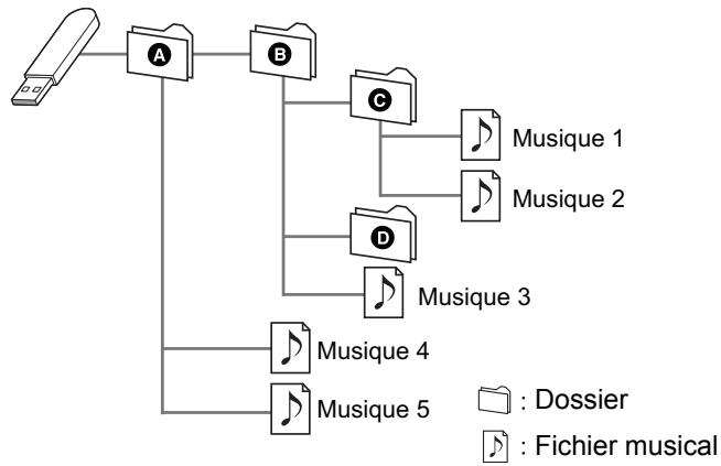 PANASONIC STC700DE - ■ Structure des dossiers et fichiers - 1