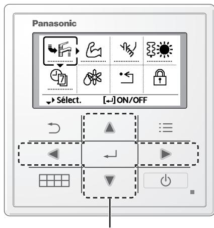 PANASONIC WH-SDC07H3E51 - Comment utiliser le menu rapide - 3