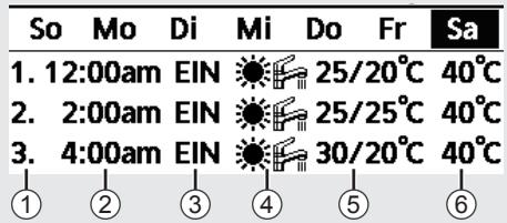 PANASONIC WH-SDC07H3E51 - [Beispiel für die Einrichtung des Timers] - 1