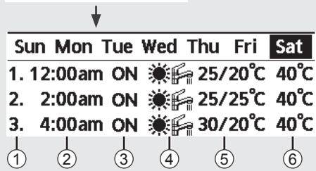 PANASONIC WH-SDC07H3E51 - [Example of a Timer setup] - 1