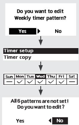PANASONIC WH-SXC09H3E5 - Select "Yes". - 1