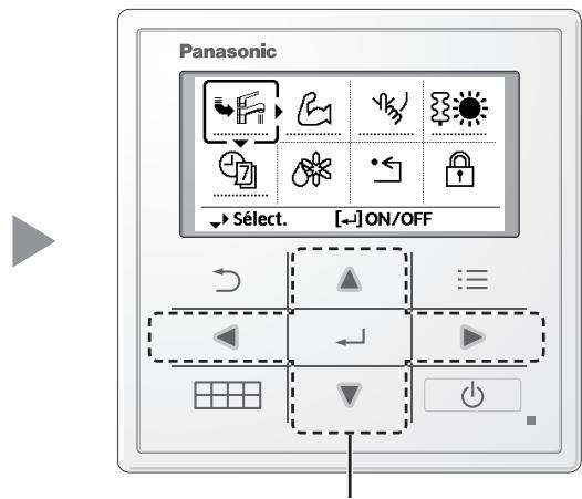 PANASONIC WH-SXC12H6E5 - Comment utiliser le menu rapide - 2