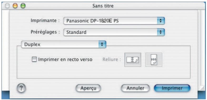 PANASONIC WORKIO 1820 - Mac OS X - 1