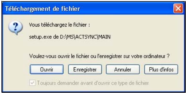 HP IPAQ HW6500 - Comment faire pour installer Microsoft ActiveSync ? - 6